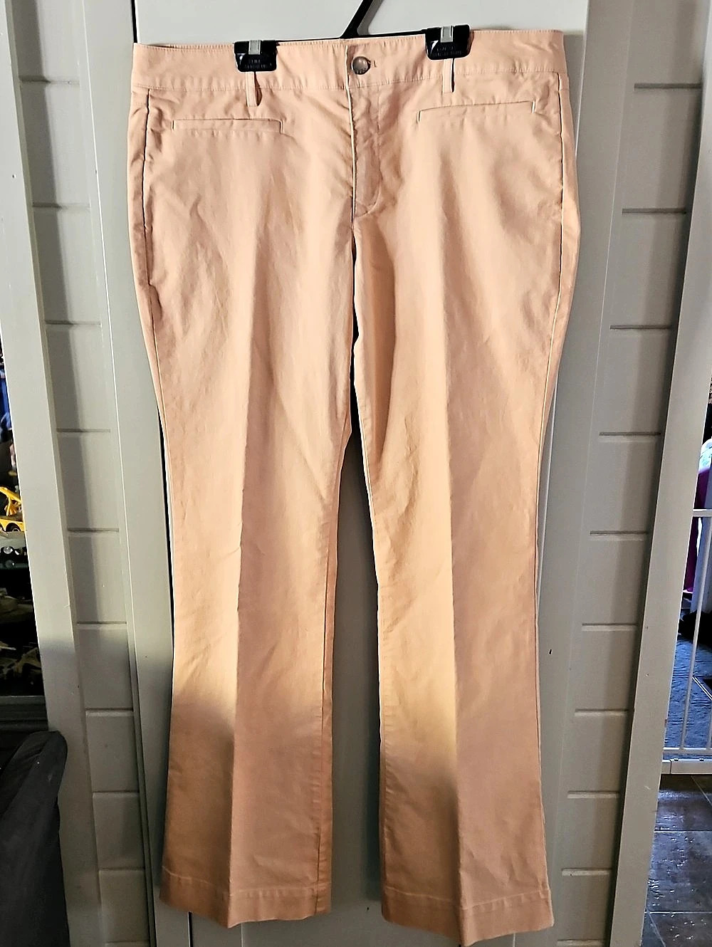 Gap 1969 Slim Boot Pants in Beige Sz 12 Tall